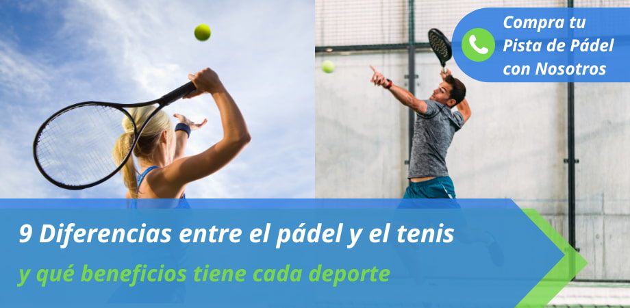 diferencias entre padel y tenis