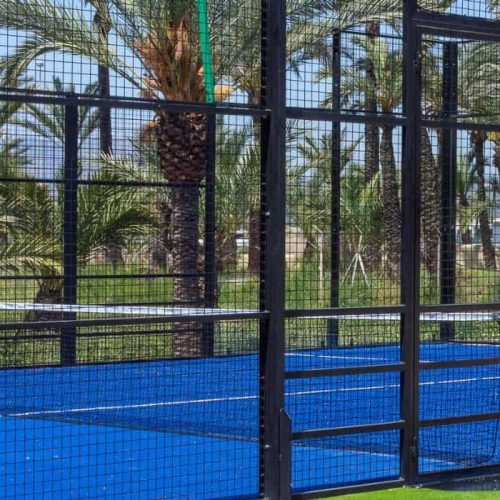 pista de padel con refuerzos wpt