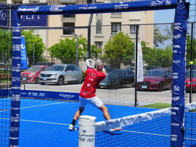 pista de padel panoramica